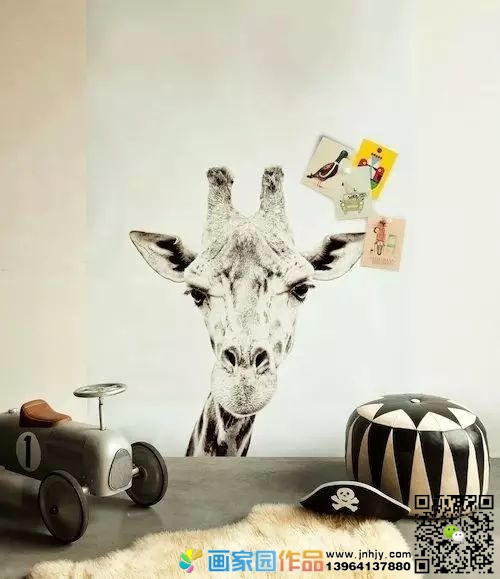 动物类墙绘素材