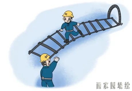 矿山企业应急救援漫画