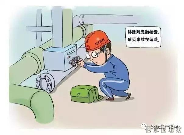 矿山企业应急救援漫画