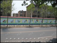 聊城东阿街道文化墙绘画