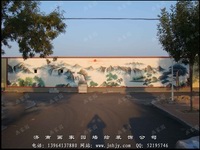聊城街道办墙体彩绘
