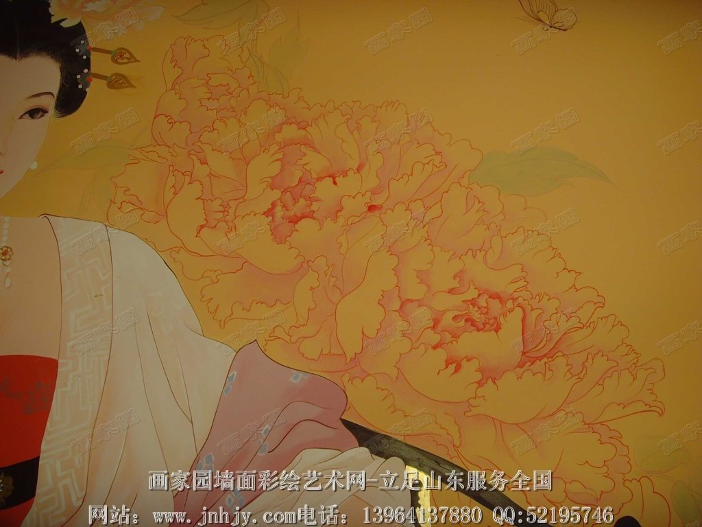 酒店壁画