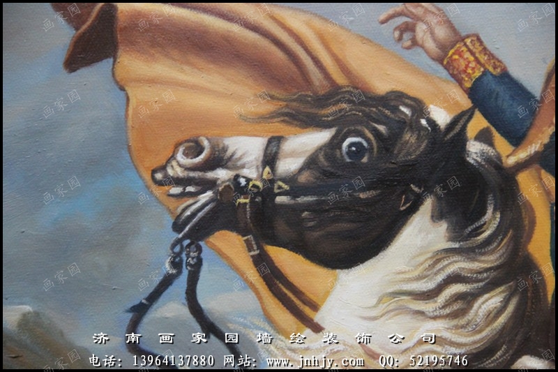 油画拿破仑 油画拿破仑